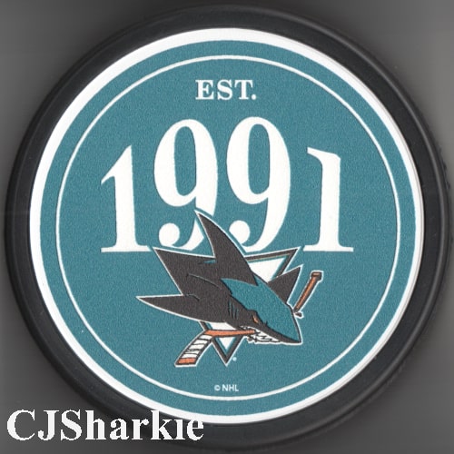 Founding Year Logo Puck collectible