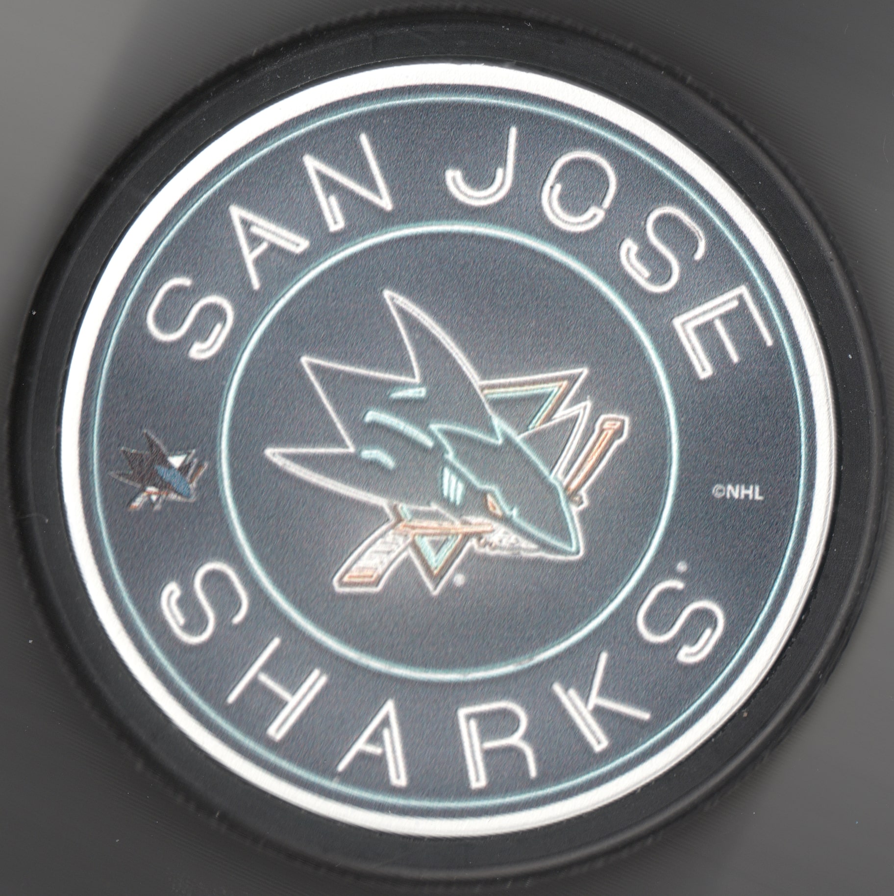 Neonlogo Logo Puck front view