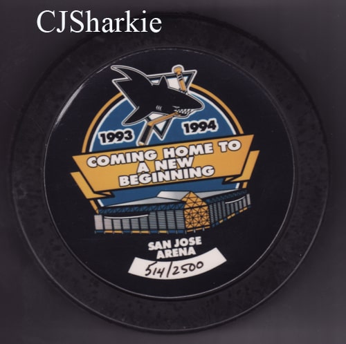 Commemorative New Arena Puck